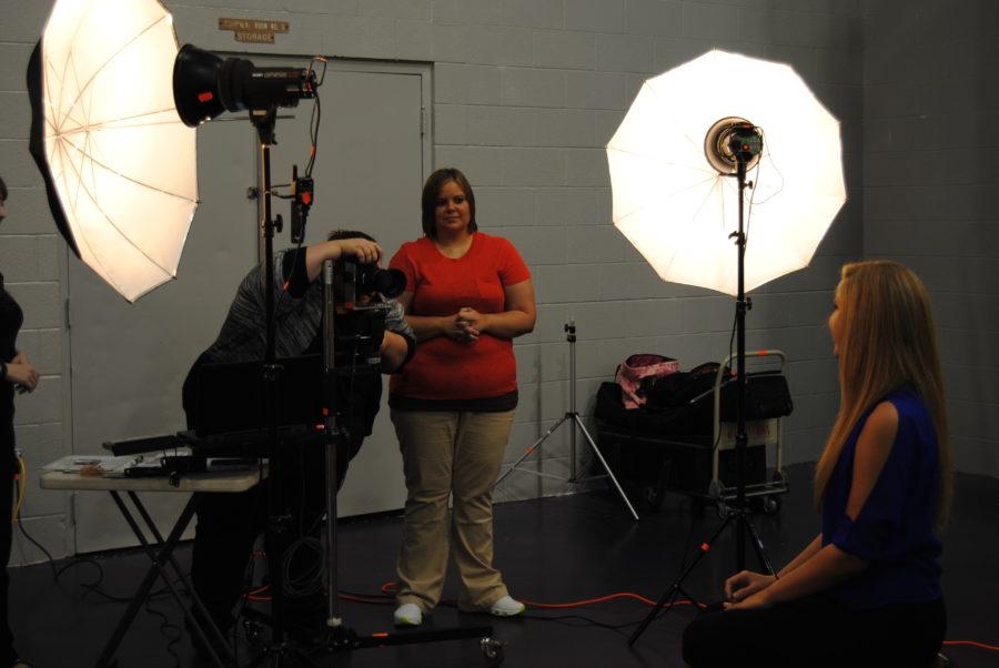 Sophomore Meagan Dooley poses for picture day.