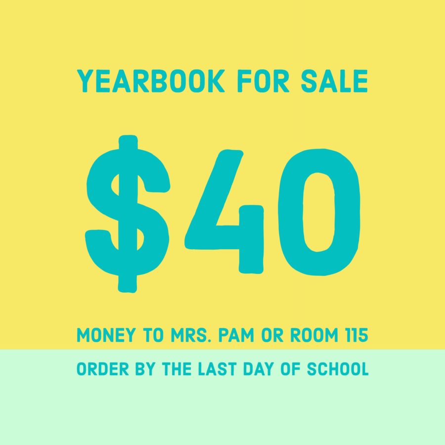 Yearbooks On Sale Now!
