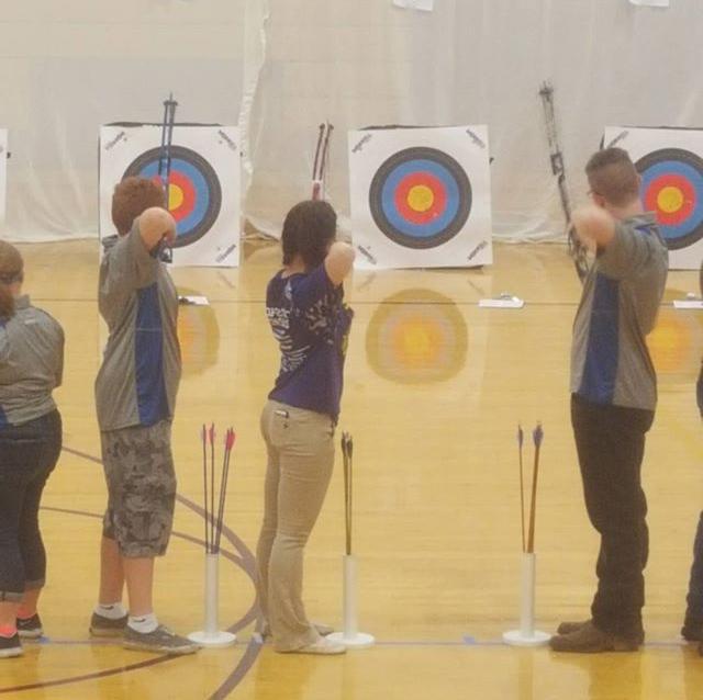 Behr+Learns+Life+Lessons+from+Archery