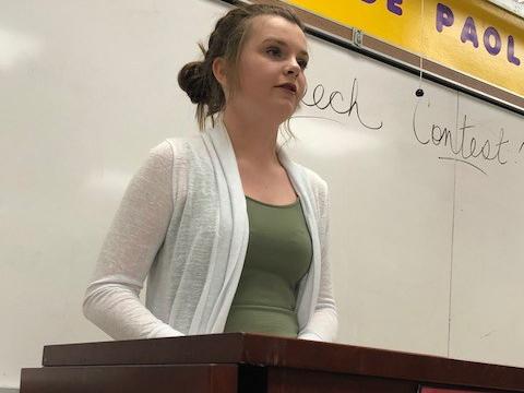 Speech Contest puts PHS Students in the Spotlight