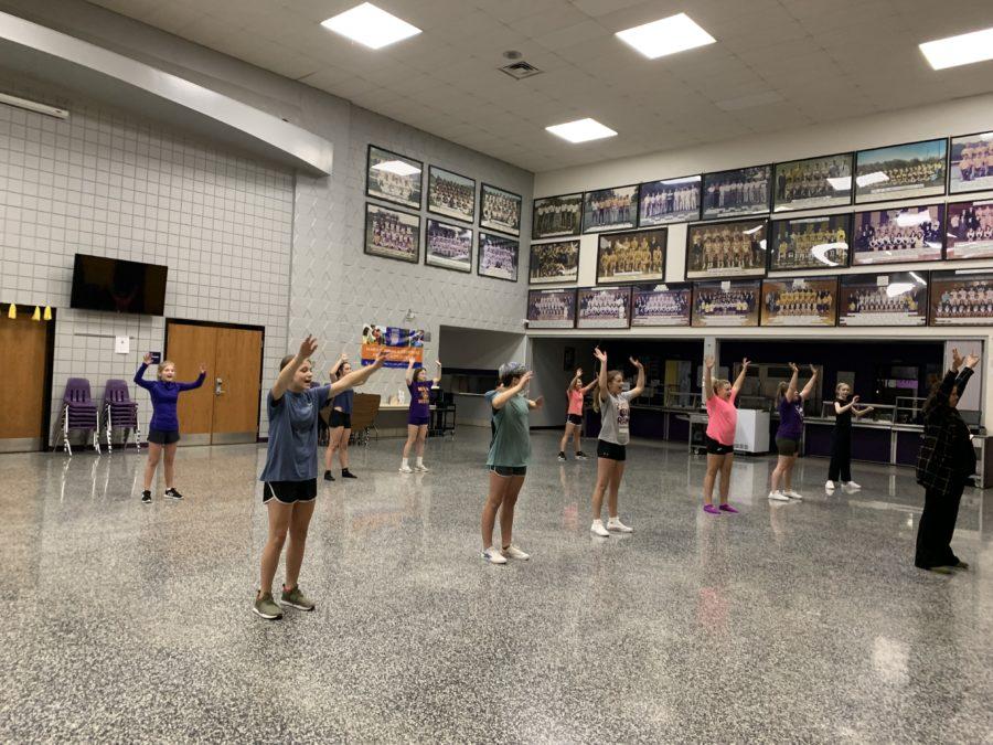New Junior High Squad Brings Spirit to Sidelines