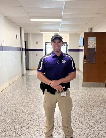 PHS welcomes new School Resource Officer Jon Deaton.