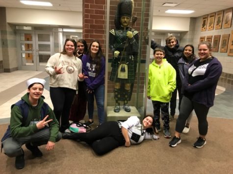 Students in the PHS Drama Department attended a Shakespeare play at the Floyd Central Theater