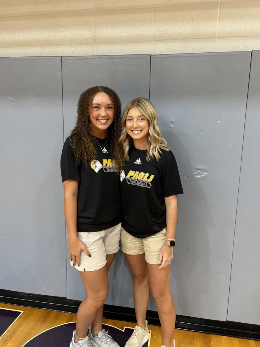 Two of the three new Volleyball coaches
