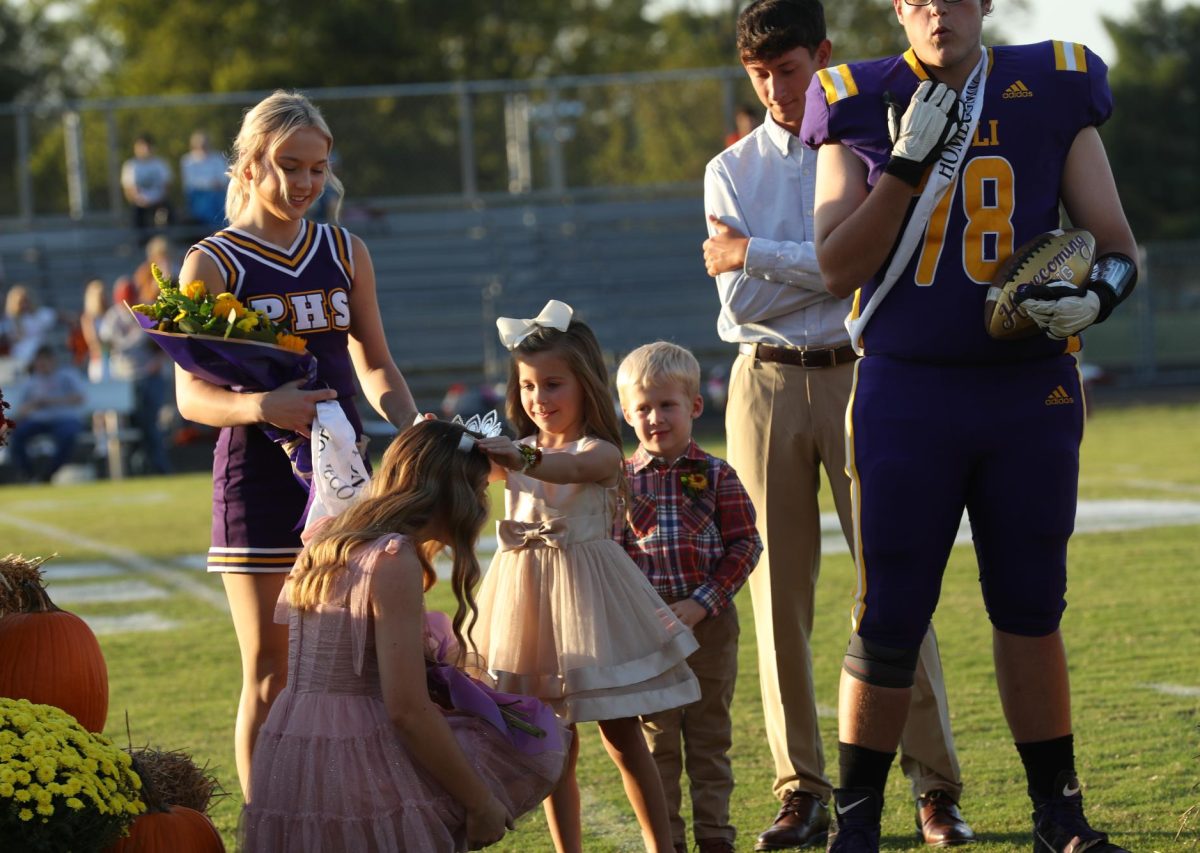 Senior Taylor Patton is crowned Homecoming Queen