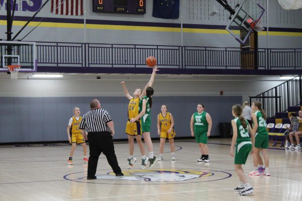 Sports Gallery: Junior High Girls Basketball Plays Perry Central