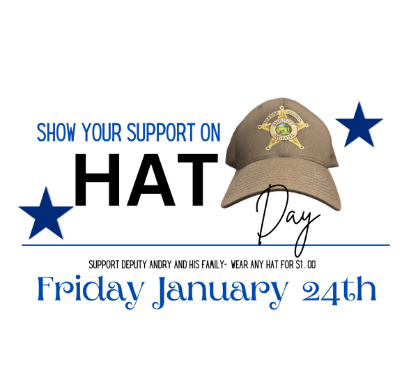 A social media post went out last week with info about the Andry Hat Day happening Friday.