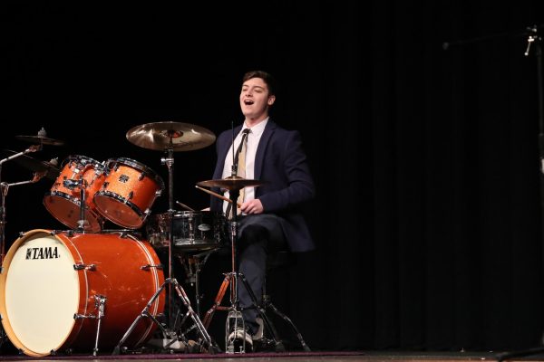 Junior Cannon Lambdin Performing "Hot Chocolate" on the drums