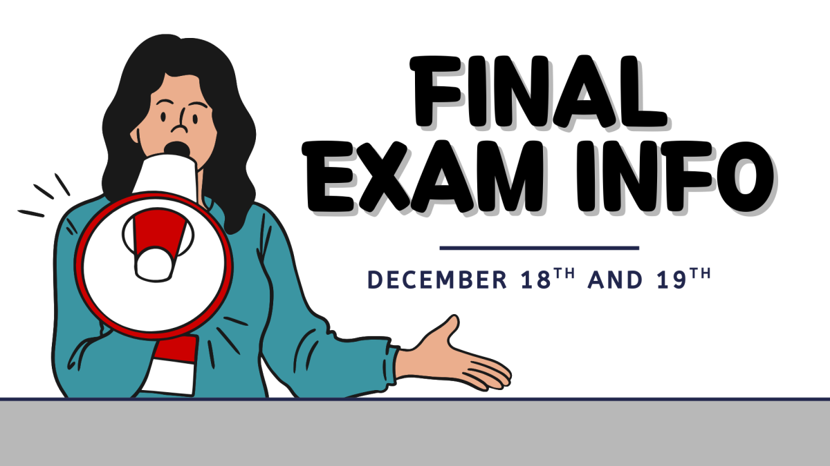 Final Exams will be December 18th and 19th.