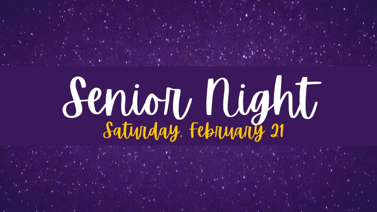 Senior Night graphic