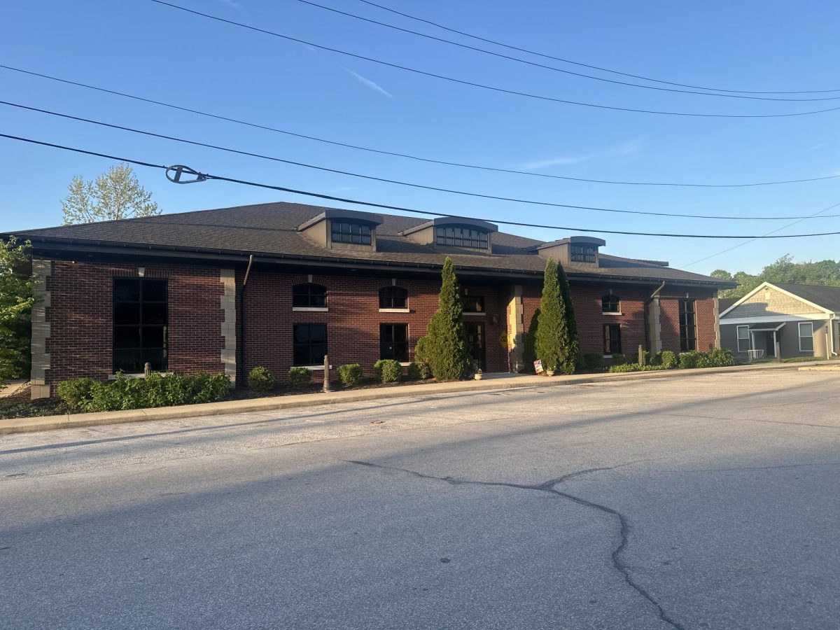 The Paoli Public Library, located on West Water Street in Paoli.
