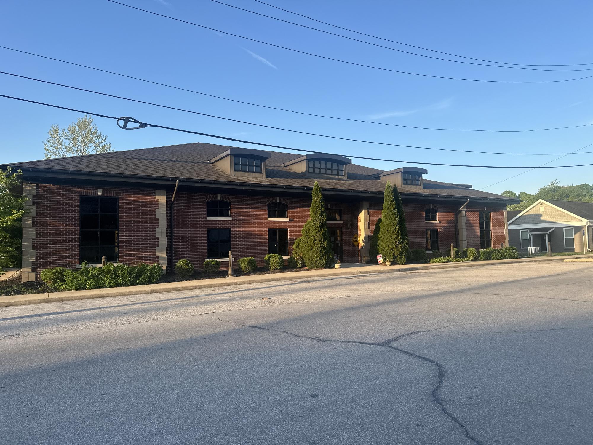 The Paoli Public Library, located on West Water Street in Paoli.